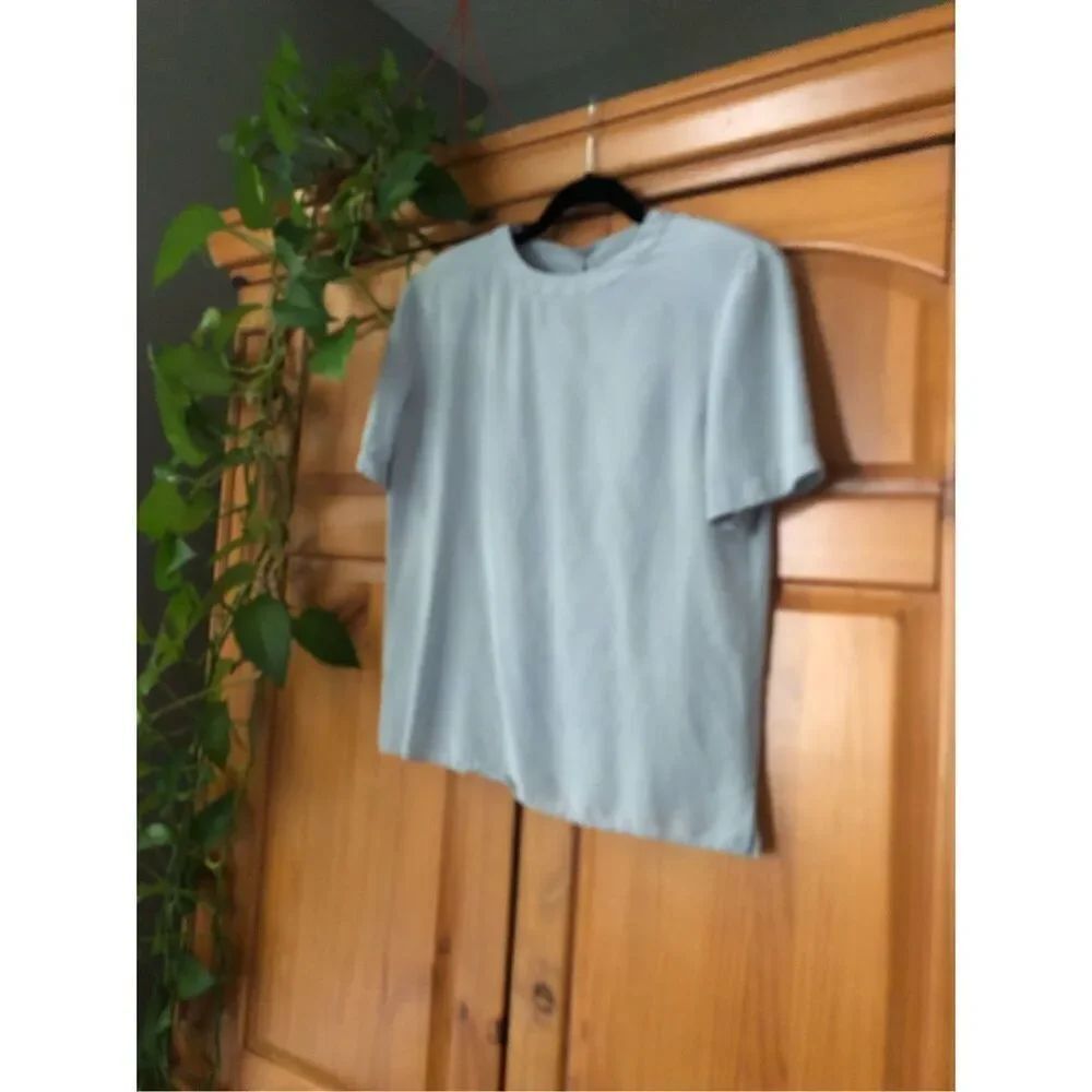 Breckinridge 100% Silk Blouse Size 8